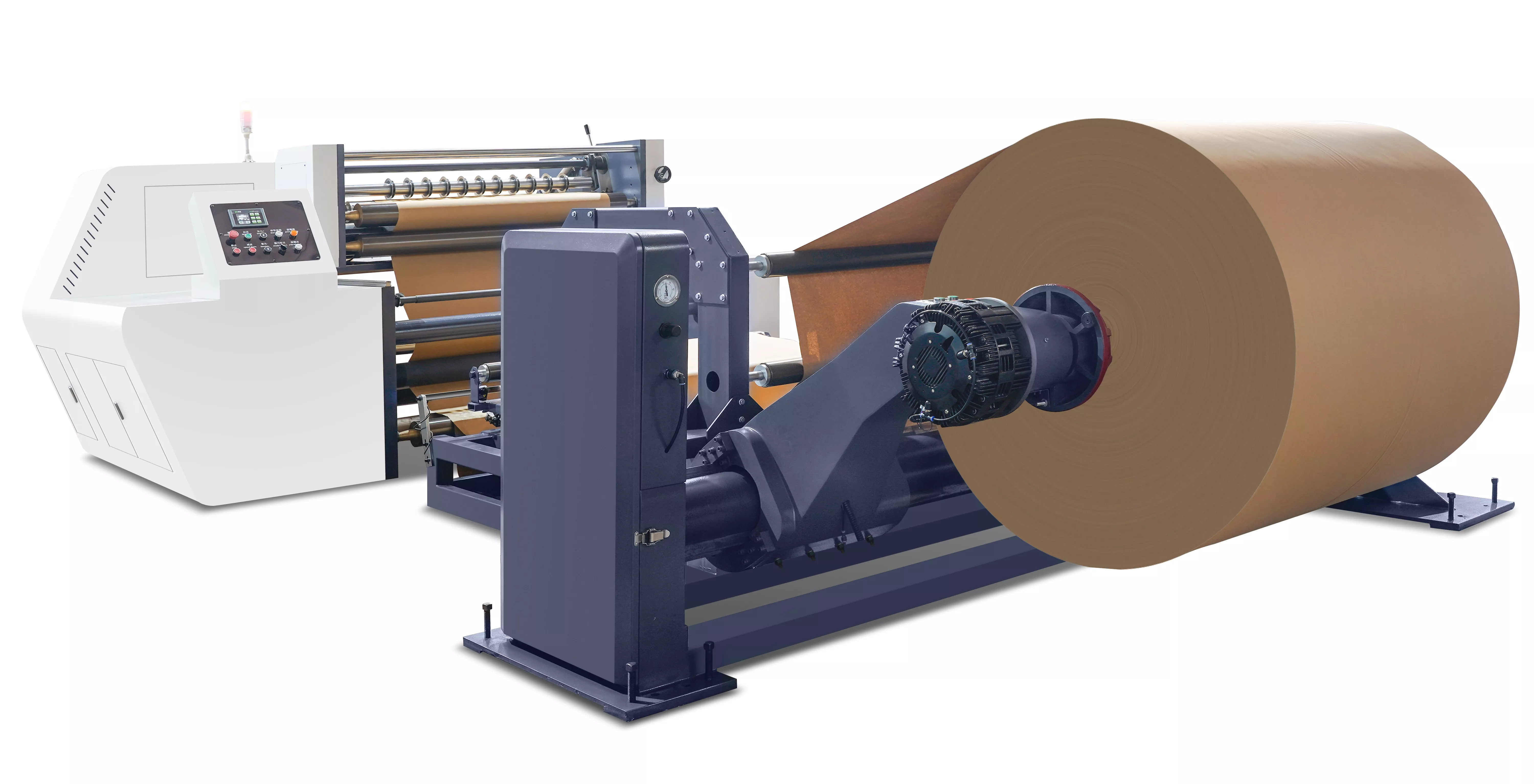 Jumbo Paper Roll Slitting Machine
